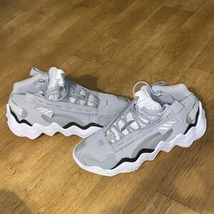 adidas Gray and White Athletic Shoes - LightStrike